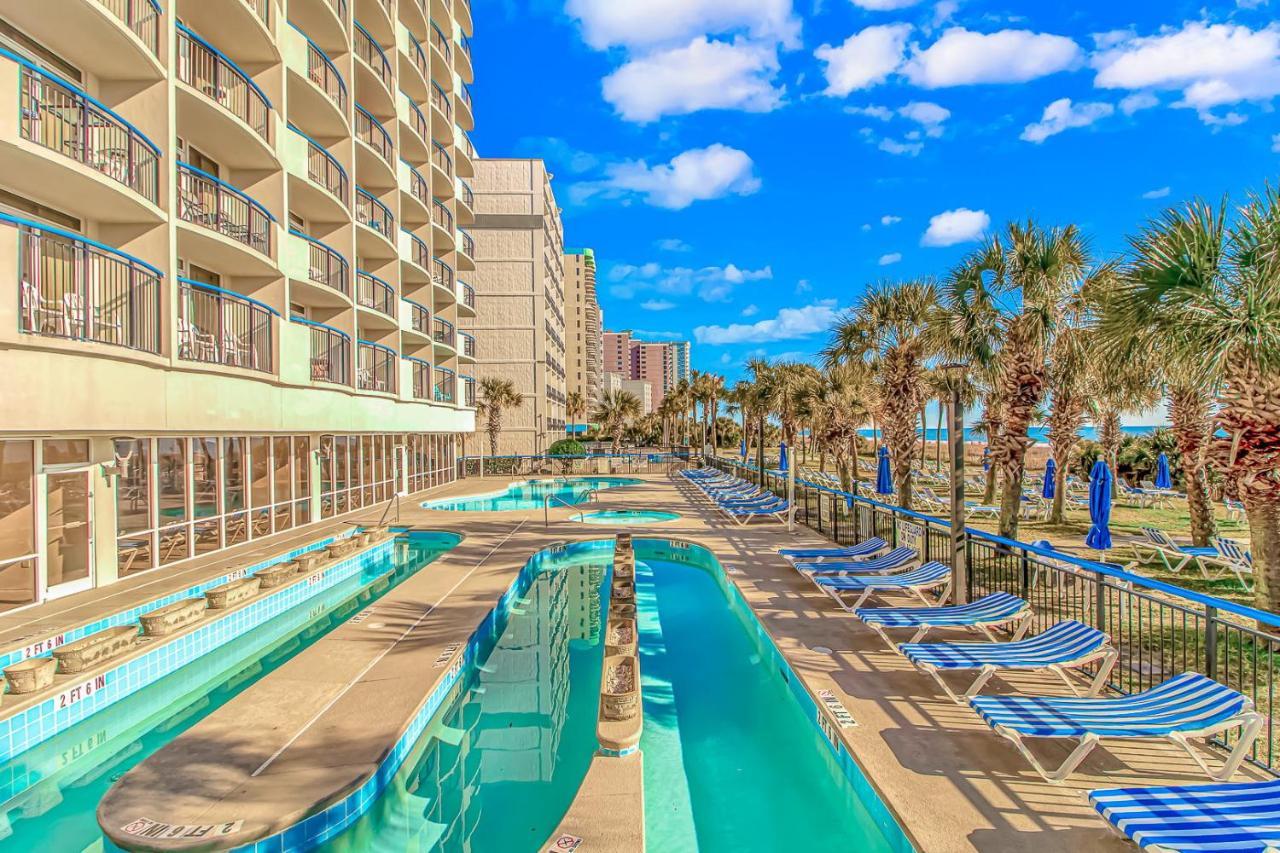 Direct Ocean Front 1 Bedroom 2 Bathrooms Boardwalk Resort Unit 539 Sleeps 8 Myrtle Beach Exterior foto